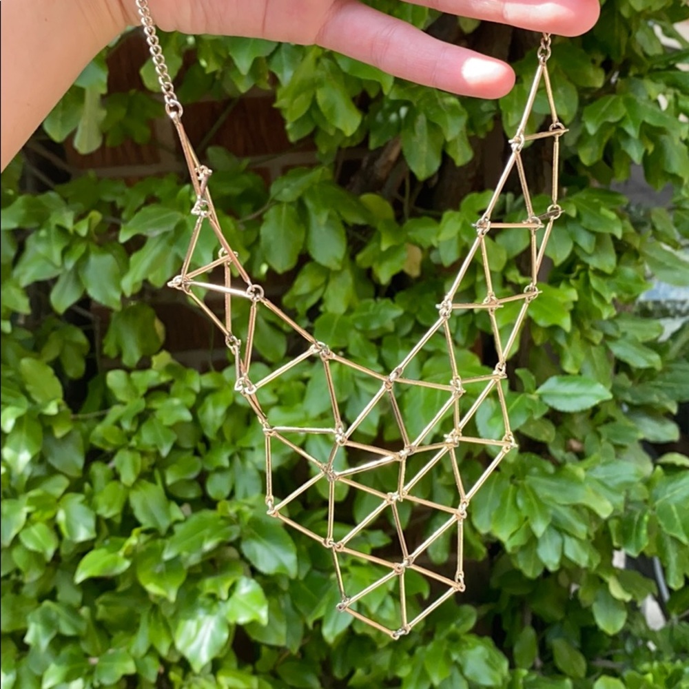 Geometric Statement Necklace